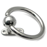 view all Titanium Dermal Anchor with Slave Ball BCR body jewellery
