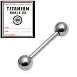 view all Sterile Titanium Micro Bar 1.2mm body jewellery