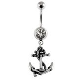 view all Belly Bar - Anchor body jewellery