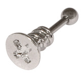view all Steel Micro Bar like a Screw 1.2mm body jewellery