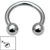 view all Steel Internally Threaded Circular Barbells (CBB) (Horseshoes) 1.6mm body jewellery