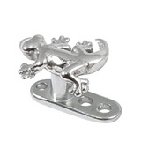 view all Titanium Dermal Anchor with Steel Gecko body jewellery