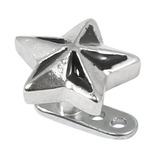 view all Titanium Dermal Anchor with Steel Nautical Star body jewellery