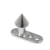 view all Titanium Dermal Anchor with Titanium Cone body jewellery