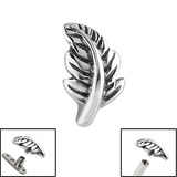 view all Steel Feather for Internal Thread shafts in 1.6mm. Also fits Dermal Anchor body jewellery