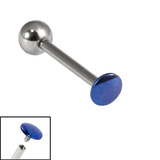 view all Titanium Internally Threaded Barbells 1.6mm - Disk body jewellery