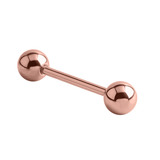 view all Rose Gold Titanium Micro Bars 1.2mm (Rose Gold colour PVD) body jewellery