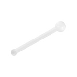 view all Acrylic Nose Bone Retainer - Ball (Hide it) body jewellery