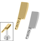 view all Titanium Cleaver for Internal Thread shafts in 1.2mm body jewellery