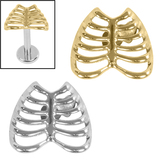 view all Titanium Caged Heart for Internal Thread shafts in 1.2mm body jewellery