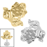 view all Titanium Internal Frog Top body jewellery