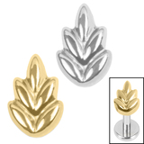 view all Titanium Internal Fern Top body jewellery