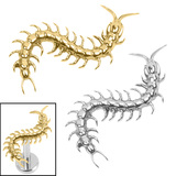 view all Titanium Internal Centipede Top body jewellery