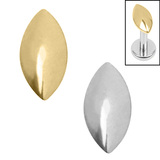 view all Titanium Internal Pebble Marquise Top body jewellery