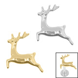view all Titanium Internal Prancer Reindeer body jewellery