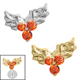 view all Titanium Internal Winterberry body jewellery