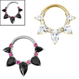 view all Titanium Anastasia Hinge Ring body jewellery