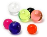 view all Acrylic Ball (Plain) body jewellery