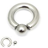 view all Steel BCR with Screw-in Ball body jewellery