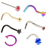 view all body jewellery of type Nose Studs body jewellery