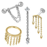 view all body jewellery of type Chains body jewellery