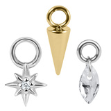 view all body jewellery of type Attachments - Charms body jewellery