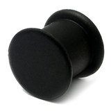 Silicone Plug 4-20mm 12mm, Black