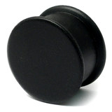 Silicone Plug 4-20mm 20mm, Black