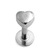 Steel Labret with Cast Steel Attachment 1.2mm - SKU 10243