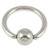 Titanium BCR with Titanium Ball 1.2mm gauge - SKU 10337
