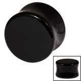 Acrylic Tapered Plug 14 / Black
