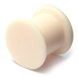 Silicone Plug 4-20mm 8mm, Flesh Colour