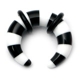 Acrylic Candy Crescent Stretchers 6 / black