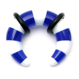 Acrylic Candy Crescent Stretchers 4 / blue