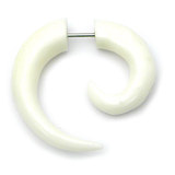 Organic Fake Stretcher (OFP2-6) OFP3 - Bone, 0.8mm 'push fit'
