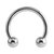 Steel Circular Barbells (CBB) (Horseshoes) 1.2mm and 1.6mm - SKU 10861