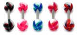 Acrylic Vortex (B) Barbell 10 / 6