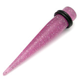Acrylic Glitter Stretchers 3mm, Purple