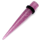 Acrylic Glitter Stretchers 5mm, Purple