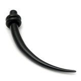 Acrylic Plain Claw Stretchers 2-8mm 2mm, Black