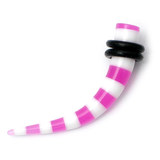Acrylic Candy Claw Stretchers 3mm, Purple / purple