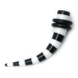 Acrylic Candy Claw Stretchers 5mm, Black / black
