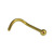 Titanium Nose Studs - 2mm Ball 1.0mm Gauge - SKU 1100