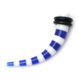 Acrylic Candy Claw Stretchers 6mm, Blue / blue