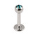 Steel Jewelled Labret 1.2mm with 2.5mm ball - SKU 11193