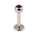 Steel Jewelled Labret 1.2mm with 2.5mm ball - SKU 11210