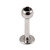 Steel Jewelled Labret 1.2mm with 2.5mm ball - SKU 11217