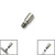 Titanium Healing Pin for Internal Thread shafts in 1.6mm. Also fits Dermal Anchor - SKU 11314