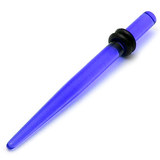 Acrylic Plain Stretcher - Straight 1.6-9mm 1.6mm, Blue