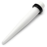 Acrylic Plain Stretcher - Straight 1.6-9mm 6mm, White